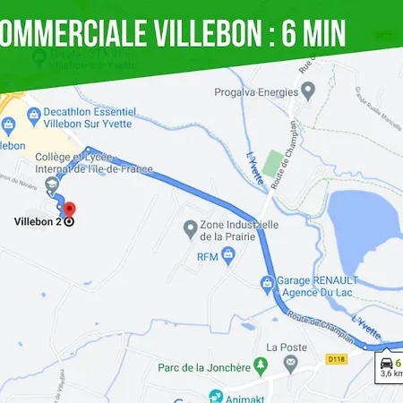 L6 - And Premium Flat Close Paris - Wifi & Netflix Apartment Longjumeau